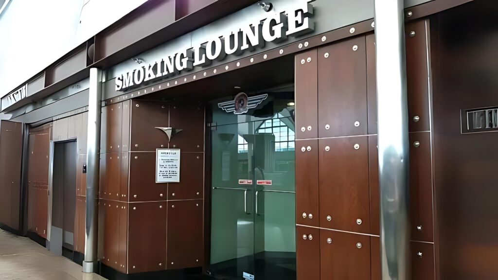 Denver International Airport Smoking Lounge